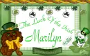 Marilyn -The luck of the irish version 2