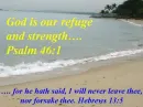 God is our refuge