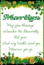 Irish Blessing - Marilyn