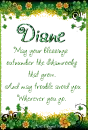 Irish Blessing - Diane