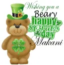 Beary Happy St. Pats Day - Makani