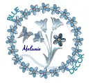 BLUE DECOR - MELANIE