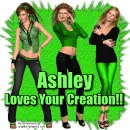 Ashley loves your creation