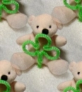 Shamrock Teddy seamless wallpaper