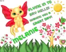 Melanie -Flying in