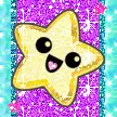 Happy Star seamless background