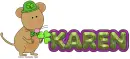 Karen Neon St. Paticks Mouse