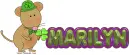 Marilyn Neon St. Paticks Mouse
