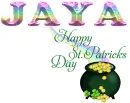 Jaya Rainbow Happy  St. Patricks Day