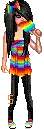 Rainbow doll