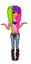 Multi-colored hair