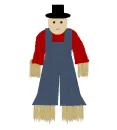 Country-Style Scarecrow