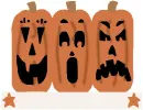 Blank Pumpkin Sign