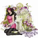 Easter Greeting's/bunny girl/Jaya