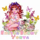 Lady with bunny/Tonya
