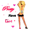 Pretty rave girl