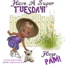 Pami - Have A Super Tuesday - Cat