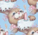 Bunny cake - background