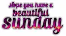 Beautiful Sunday
