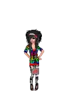 Rainbow doll