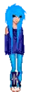 Blue doll