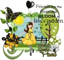 Pami - Friends are the flowers the bloom in life's garden