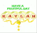 FRUITFUL DAY - KAYLAH