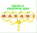 FRUITFUL DAY - MAKANI