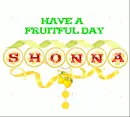 FRUITFUL DAY - SHONNA