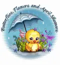 Butterflies, Flowers and April Showers