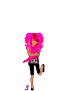 Pink hair