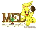 Mel - Loves Your Graphic - Rabbit