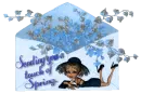 Sending You Spring - Girl - Envelope