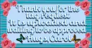 Thank you for the tag request