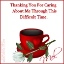 Mel - Thank You For Caring - Cup
