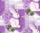 Easter Bunny -Purple