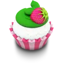 Strawberry cupcake