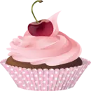Cherry cupcake