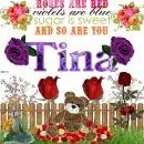Tina -Roses are red..