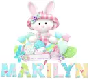 Marilyn Quilted Bunny