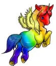 Rainbow Pony