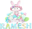 Ramesh Quilted Bunny