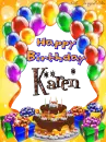 Happy Birthday - Karen
