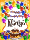 Happy Birthday - Marilyn