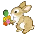  Easter Bunny and egg