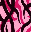 pink and black strips