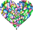 Easter Egg Heart