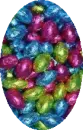 Foiled Easter Eggs