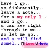 My Only One!!!