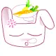 Bunny : dream of eating <3 hmmn hungry
